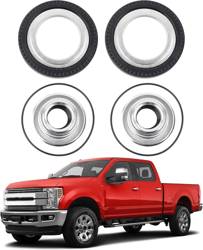 Front Axle Vacuum Knuckle Seal Hub O-Ring Seal for 2005-2019 Ford F250 F350 F450