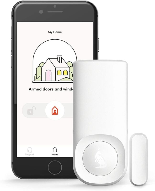 Kangaroo Home Security Add-on Indoor Motion & Entry Sensor for