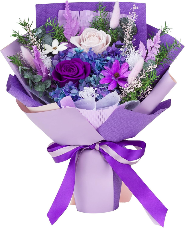 Preserved Flower Bouquet, Flowers for Delivery Prime, Preserved Flowers Annivers