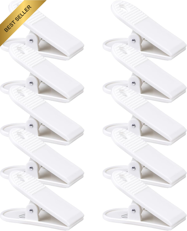 Plastic Clips, Letters Paper Files Binder Clip, 58Mm, Office School Kithen Stora