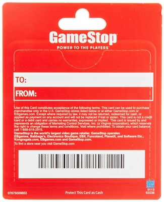 45$ GameStop Gift Cards, Multipack of 3