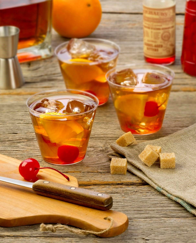 Party Essentials 100 Piece Hard Plastic, Party Cups/Old Fashioned Tumblers, 9