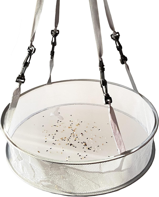 19" Seed/Shell Catcher for Bird Feeders Platform 19 X 19 X 4 Inches Birdseed Hoo