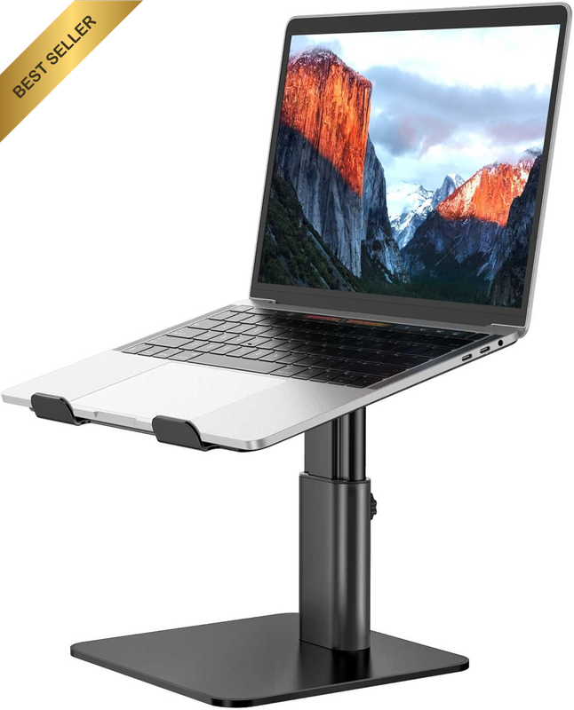 LSX6N Laptop Stand, Ergonomic Adjustable Notebook Riser Holder, Computer Stand C