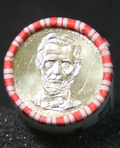 2010 Abraham Lincoln Presidential Dollar Roll ~ Look For Errors and Mint. #25
