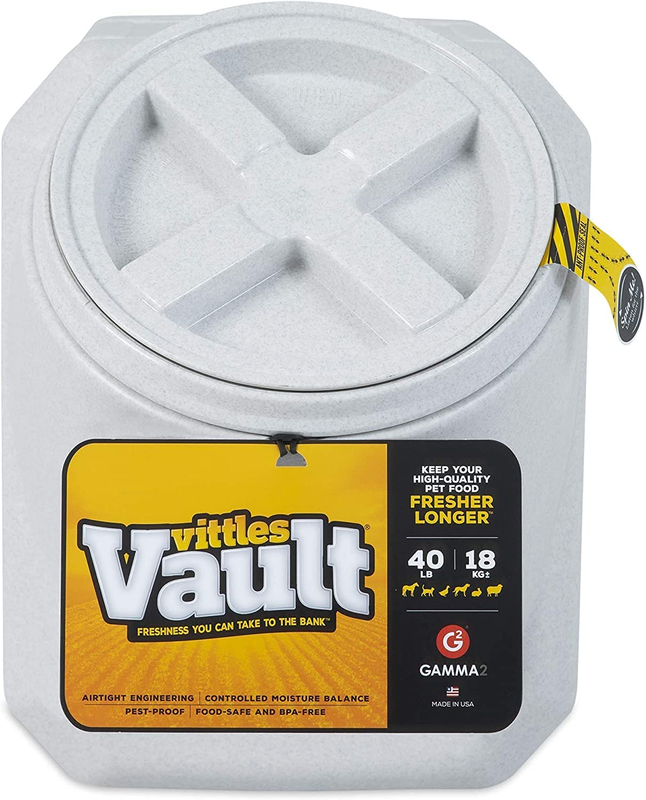 Vittles Vault Stackable Dog Food Storage Container, up to 40