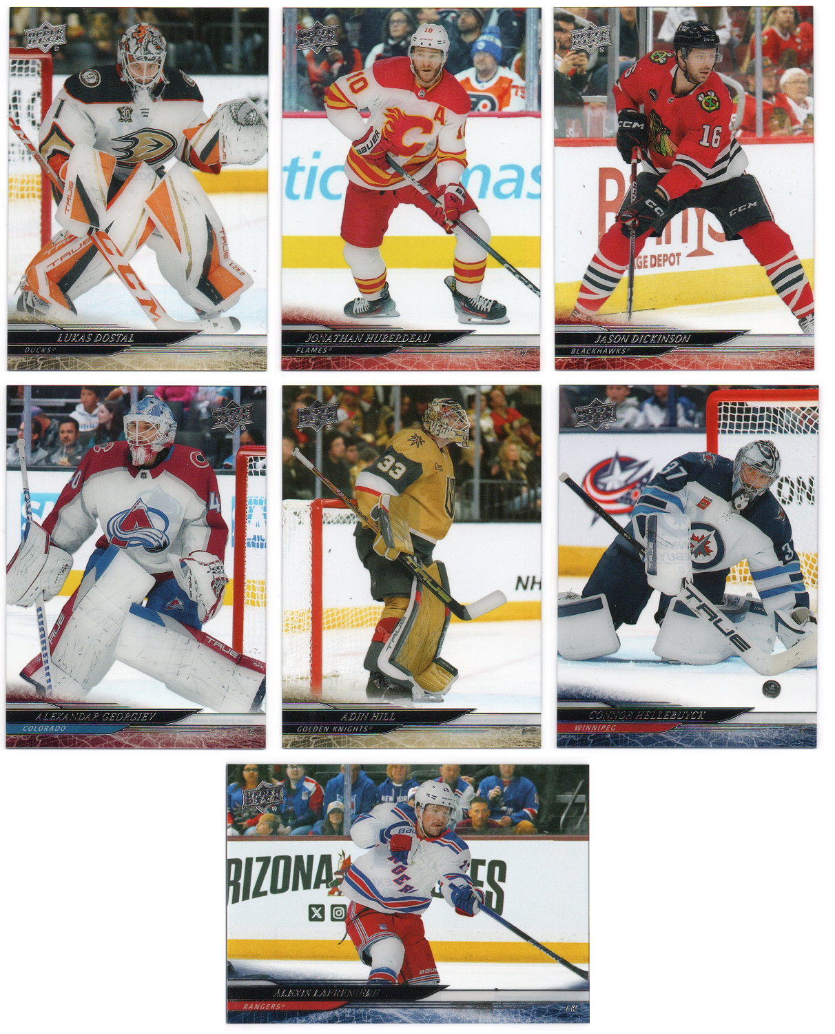2024-25 Upper Deck Clear Cut Parallel - Pick Any Odd 1:48