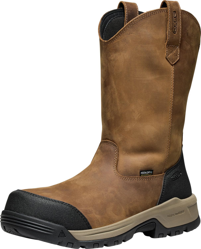 KEEN Utility mens Evanston Composite Toe Waterproof Leather Durable Construction