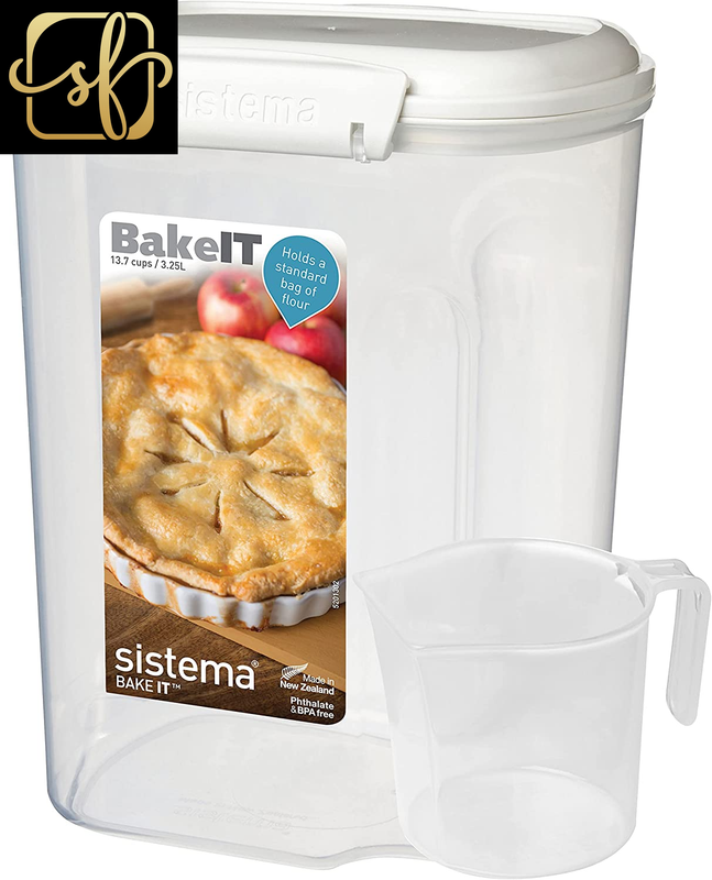 S For Pantry With Lids And Measuring Cup, Dishw
