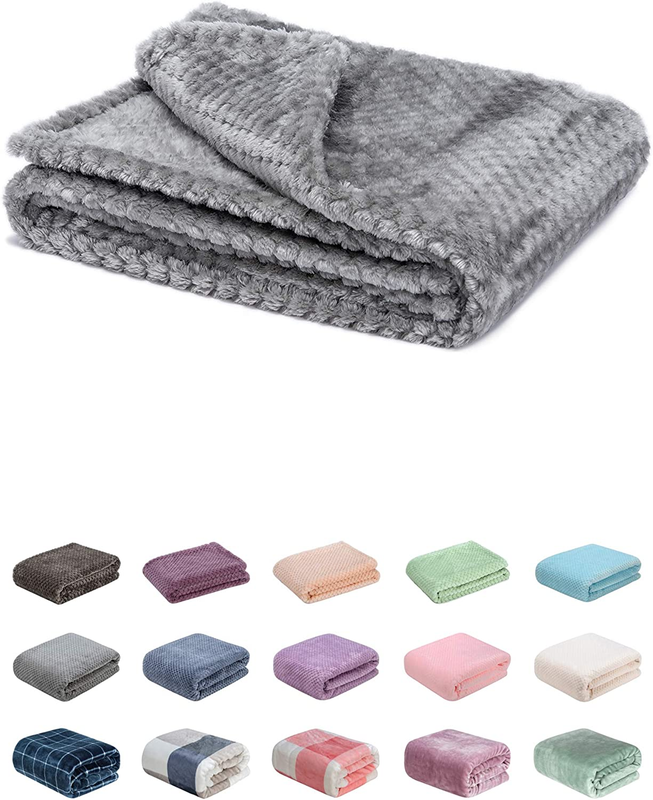 Or Fluffy Blanket For Baby, Soft Warm Cozy Coral Fleece Toddler, I