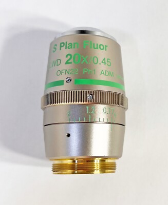 Nikon Objective S Plan Fluor ELWD 20x/0.45  /0-2 WD 8.2-6.9 Ph1 ADM MRH48230 