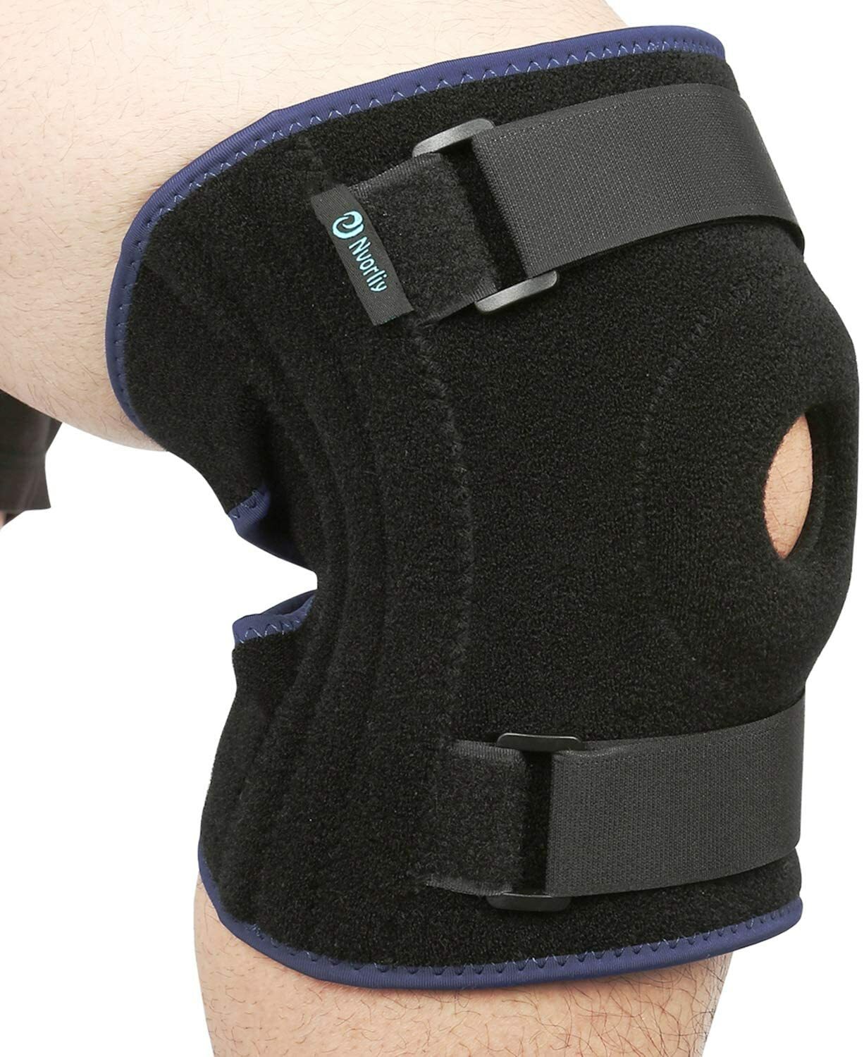 Genouillère extra large stabilisateur de rotule ouvert en néoprène Grand Taille