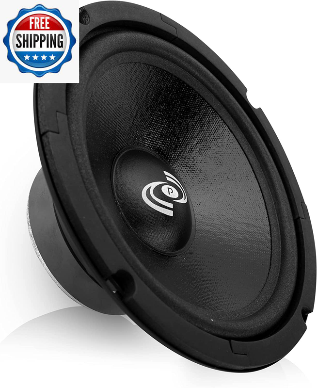 Pyle 8 Inch Car Midbass Woofer - 360 Watt High Powered Car A