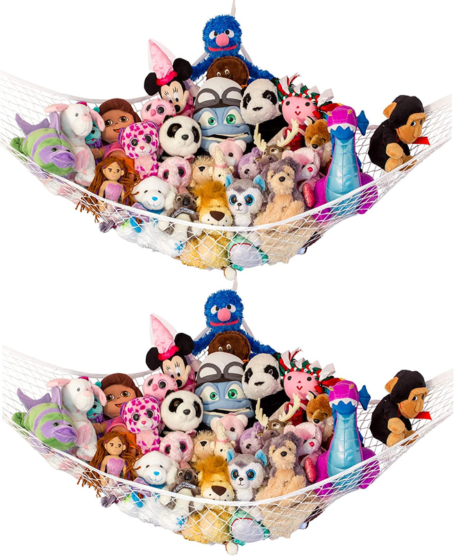 Lilly'S Love Stuffed Animal Storage Hammock - Large 2 Pack