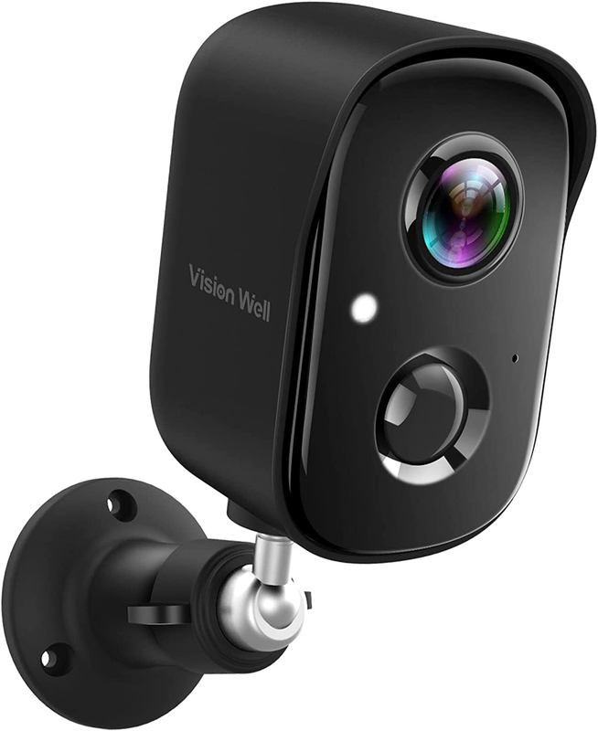 Wireless Outdoor Security Cameras Battery Powered Motion Detection 2-Way Talk