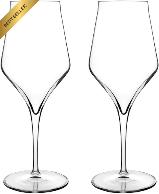 Supremo Chianti/Pinot Grigio Wine Glasses Set of 2 – 15.25 Oz Ultra-Clear Son.Hy