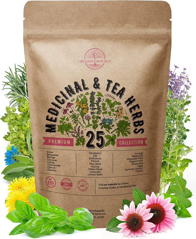 Herb Seeds Variety Pack For Planting Indoor & Outdoors. 5900