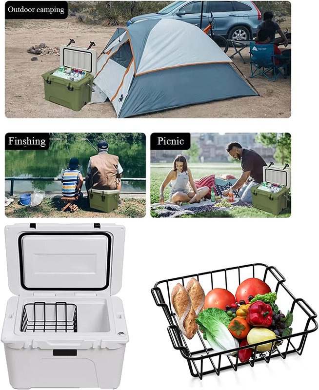Cooler Basket Compatible with YETI Tundra 50 or 65, Dry Goods Trays Compatible w