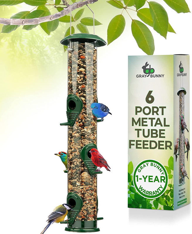 S For Outdoors Hanging, 6-port, Premium Grade Metal