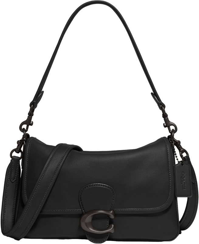 COACH womens Soft Calf Leather Tabby Shoulder Bag