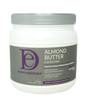 Design Essentials Almond Butter Express Instant Moisturizing Conditioner, 32 Oun