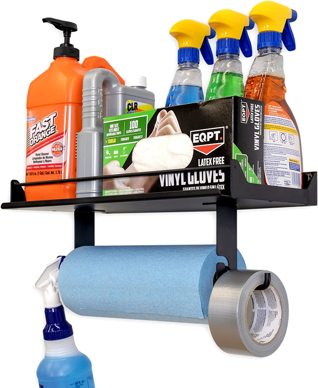 Holder, Wall Mount Shelf, One-hand Tear, Garage Organization
