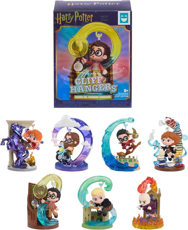  Harry Potter Cliff Hangers Hover Figures Assortment Surprise Collectible Toy 