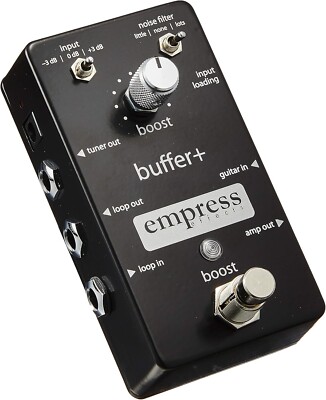 Empress Effects Buffer+ Guitar Effect Pedal NEW