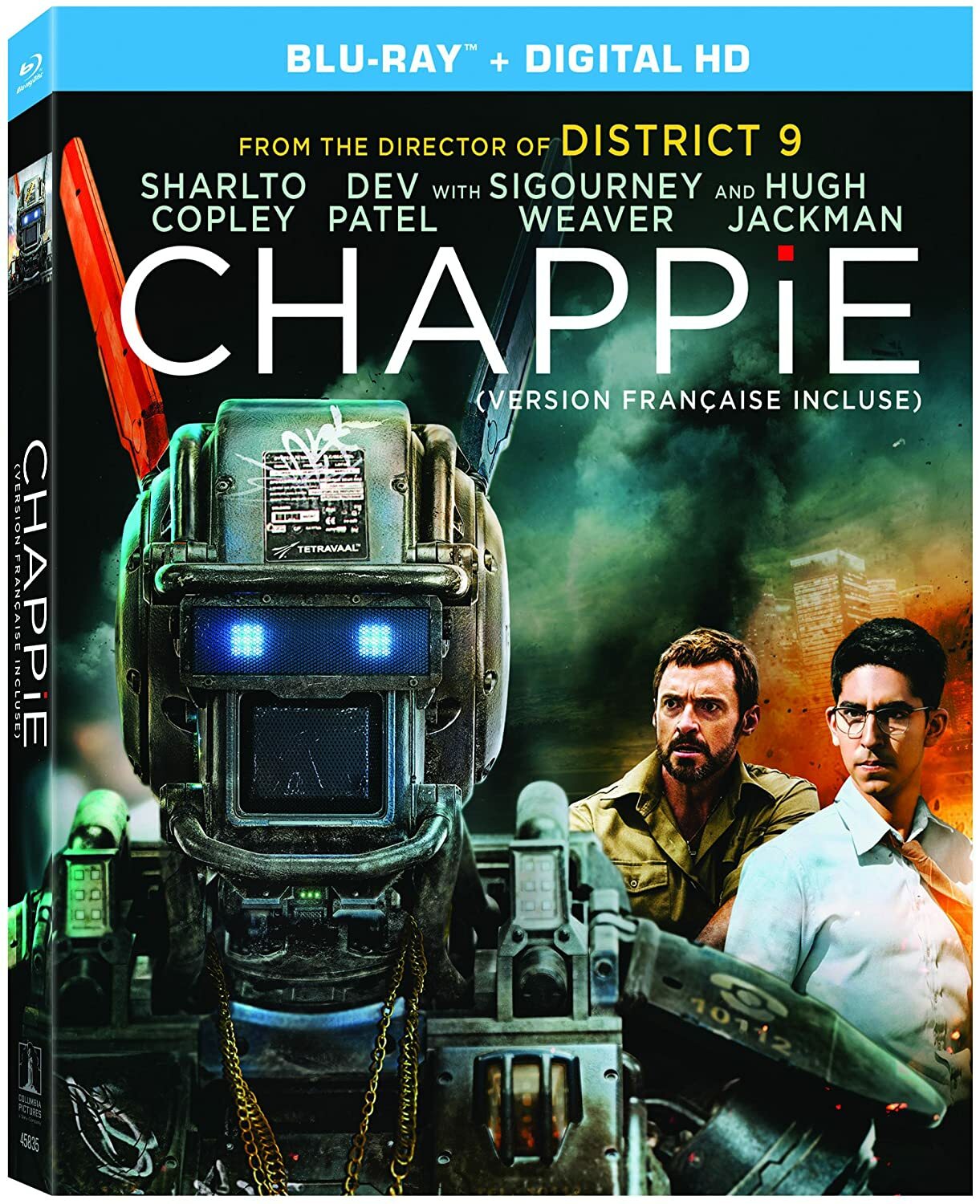 Chappie [Blu-ray + Digital HD] (Bilingual)