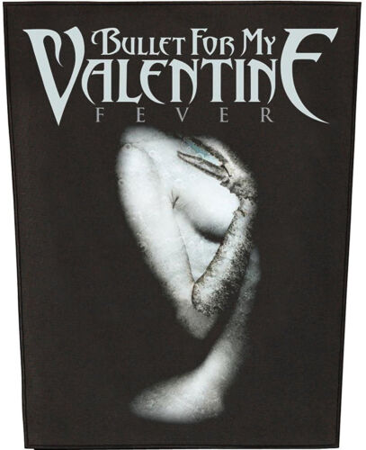 Large Bullet For My Valentine Fever Woven Sew On Battle Jacket Back Patch