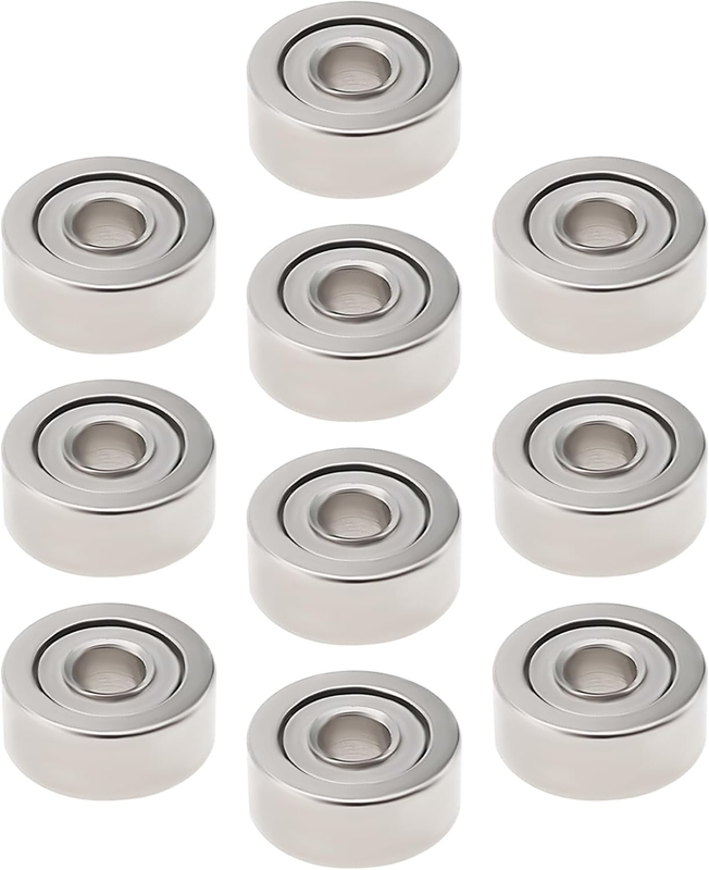 10Pcs MR62ZZ Miniature Ball Bearing Carbon Steel Ball Bearings Double Shielded P
