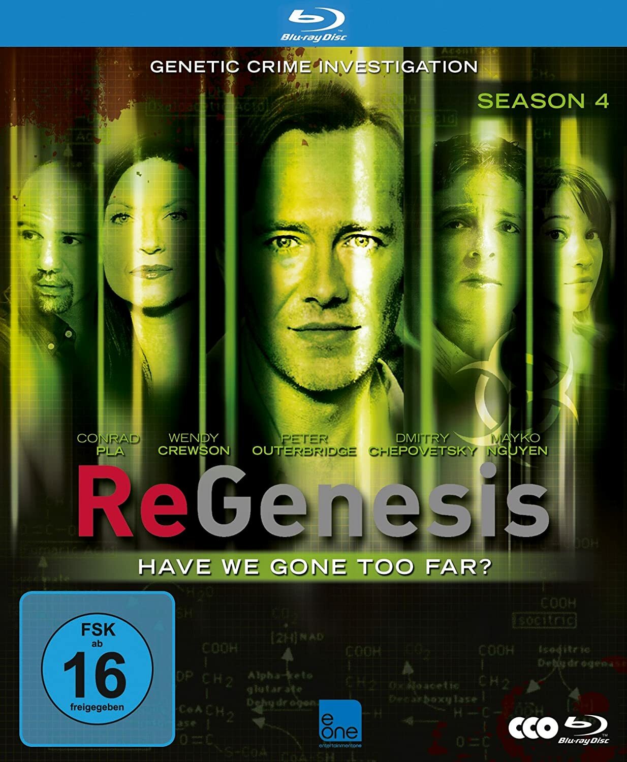 BLU RAY ReGenesis Have we gone too far? NEU/OVP  SEASON 4 OmU