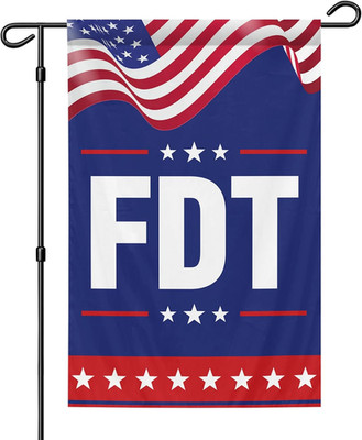 FDT Garden Flag, 12 * 18 Inch Banner for Lawn Yard Garden Indoor Outdoor Decorat