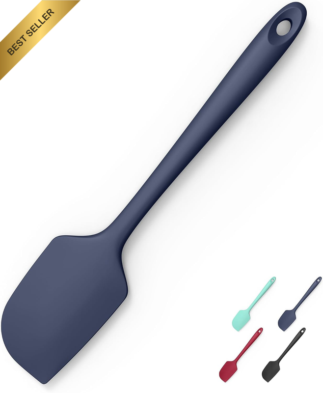 315°C Heat Resistant Silicone Spatula,  High Temp Flexible Kitchen Rubber Bowl S