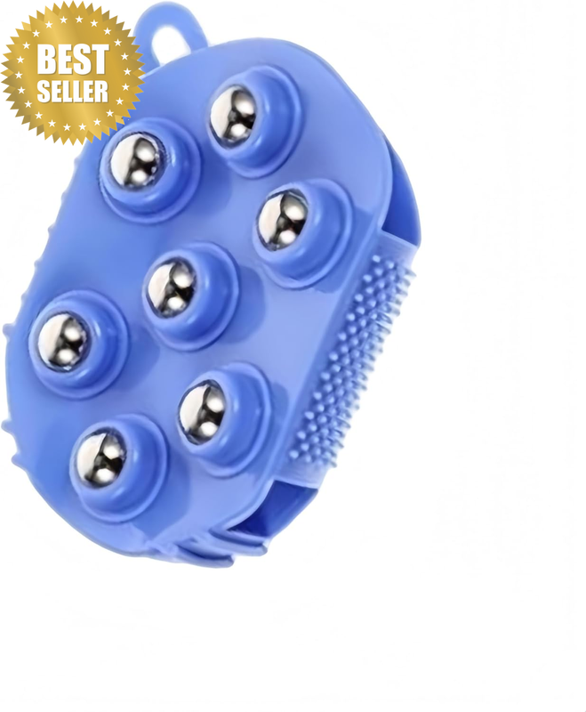 Women'S Lymphatic Drainage Gloves 1 Piece Handheld Massage Ball and Beauty Rolle