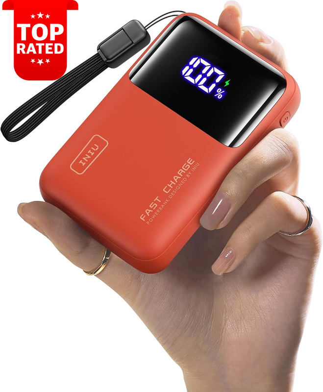 20000mAh 65W Power Bank USB-C Laptop Charger MacBook iPad iPhone S22 Orange