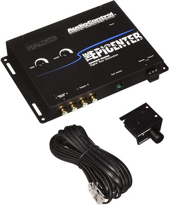 AUDIOCONTROL THE EPICENTER BLACK CAR AUDIO BASS RESTORATION DIGITAL EQUALIZER EQ