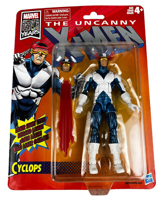 Marvel Comics Cyclops The Uncanny X-Men Figure 80 Years Laser Light Eyes New