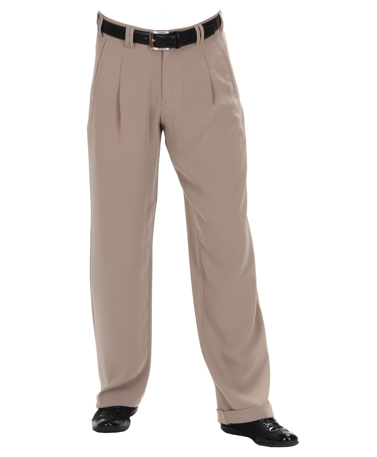 Swing Bundfaltenhose in Graue gestreift Swing Bundfaltenhose in Graue gestreift