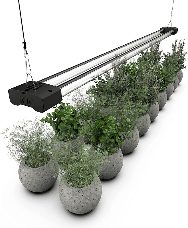 Boostgro LED Grow Light Full Spectrum 5000K Daylight + 660Nm Red Linkable Indoor