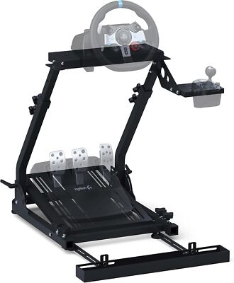 GT OMEGA Classic Wheel Stand Steering Wheel Stand for Logitech Steering Wheel G9