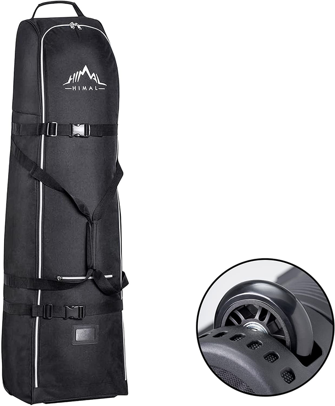 DURADERA Bolsa Para Palos De Golf Con Ruedas Viaje Aerol&iacute;nea El Equipaje Bag NEW