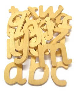 Wooden Letter Templates: Alphabet | eBay