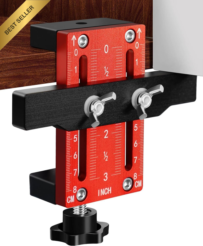 Cabinet Door Installation Positioner, Cabinet Door Mounting Jig for Easy Door Su