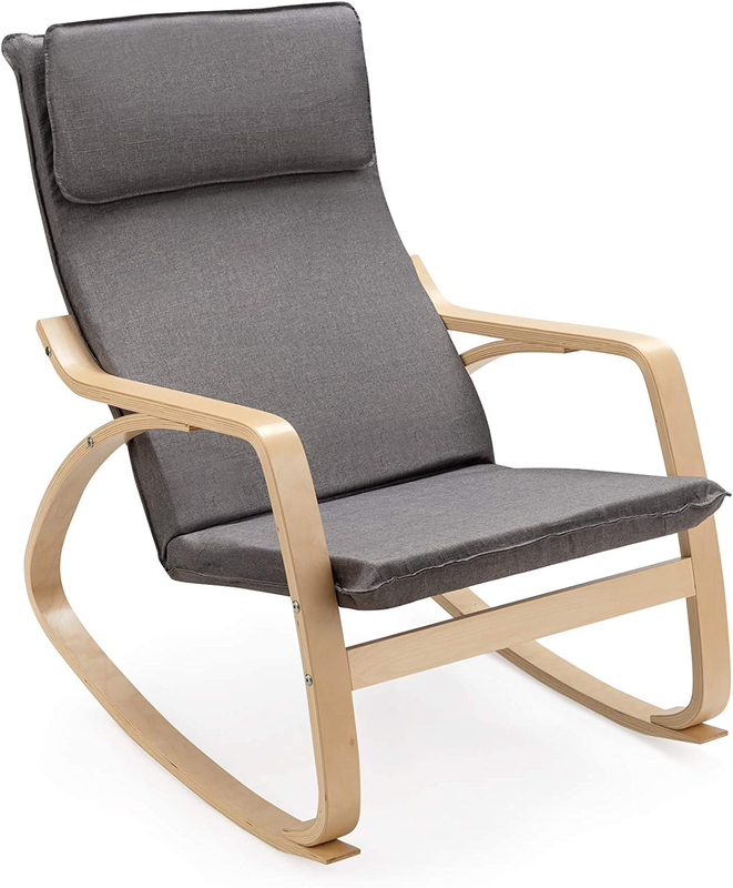 With Removable Upholstered Cushion, Stable Wooden Frame Re