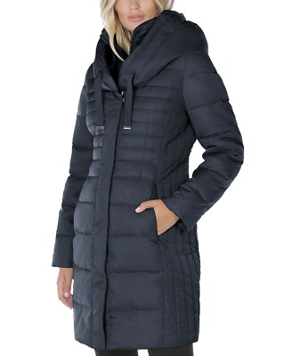 tahari coat puffer