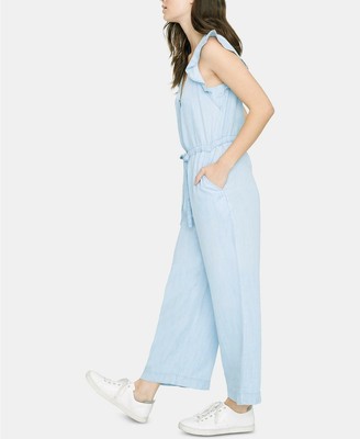 sanctuary mica ruffle sleeve jumpsuit