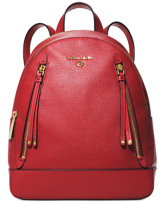 Mk cheap red backpack