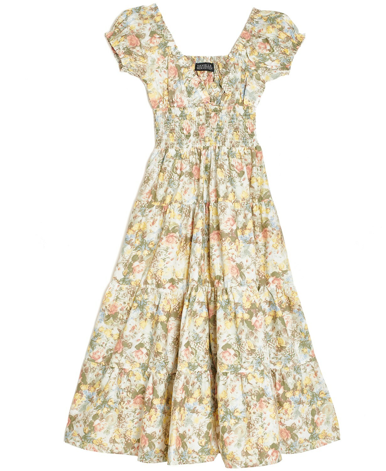 NEW Danielle Bernstein Poplin Midi Dress Plus Size 1X | eBay
