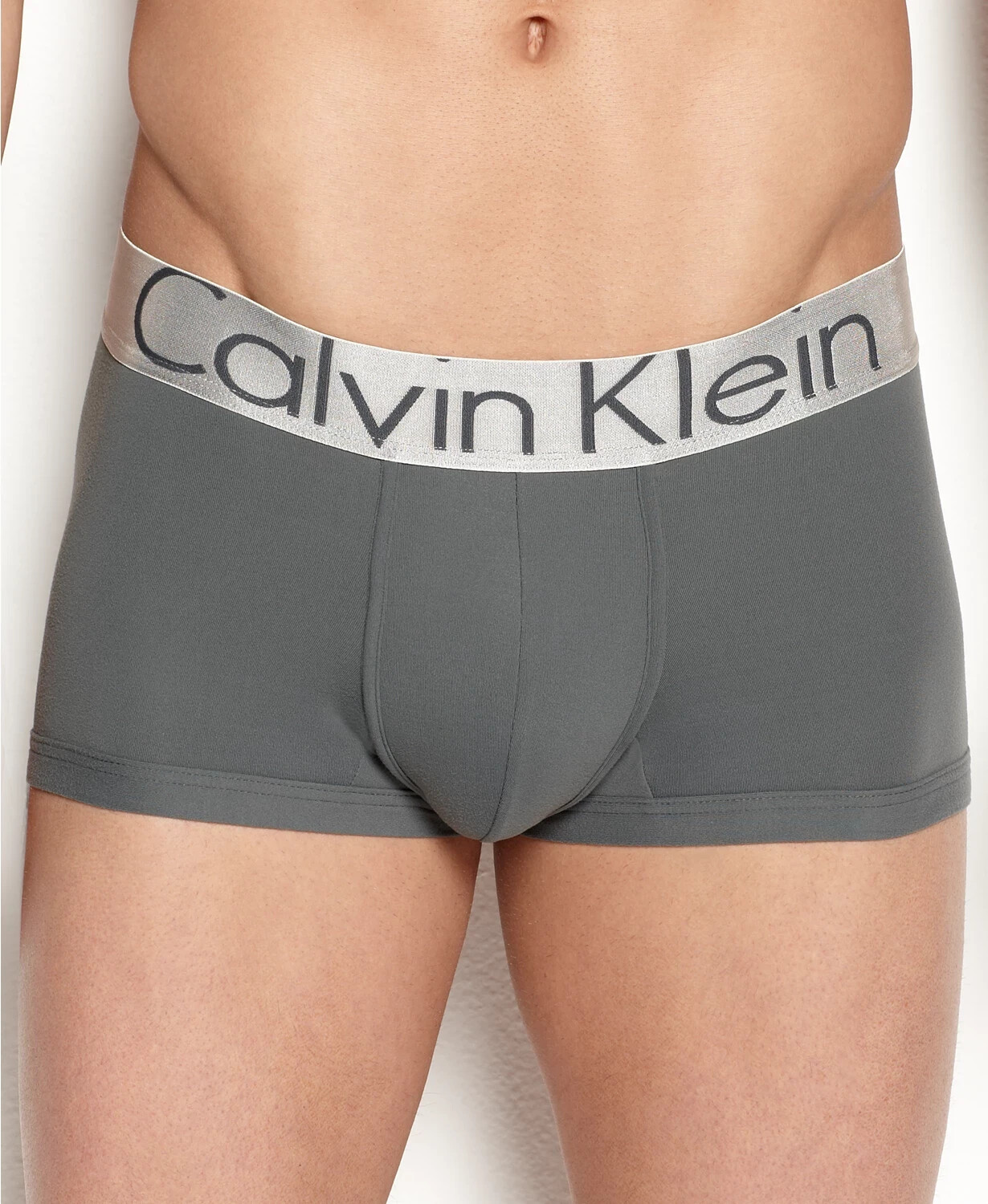 Calvin Klein L44241 Mens Steel Micro Low Rise Trunk Calvin Klein L44241 Mens Steel Micro Low Rise Trunk